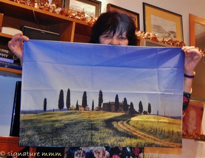 Mom will be getting Tuscan pillowcases.