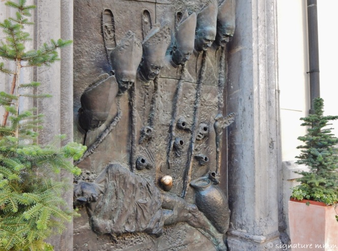 Ljubljana Cathedral door.