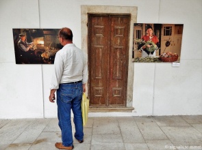 A photo exhibition in Minorite Monastery depicting traditional customs.